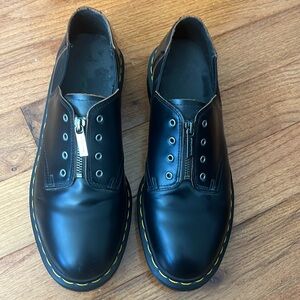 Dr Martens oxfords with zip - vegan leather